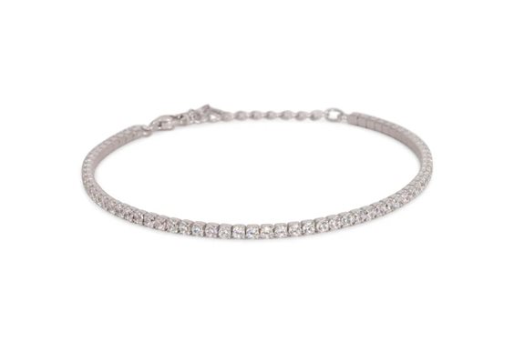 Bracciale Dilvdò TENNIS in Argento Zircone BRTCBB2 - BRTCBB2